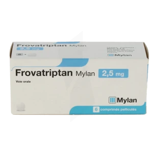 Frovatriptan Viatris 2,5 Mg, Comprimé Pelliculé