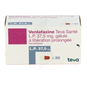 Venlafaxine Teva Sante L.p. 37,5 Mg, Gélule à Libération Prolongée