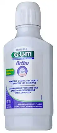 Gum Ortho Bain De Bouche, Fl 300 Ml