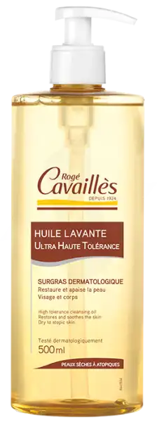 Rogé Cavaillès Dermo Uht Huile Lavante Surgras Ultra Haute Tolérance 500ml