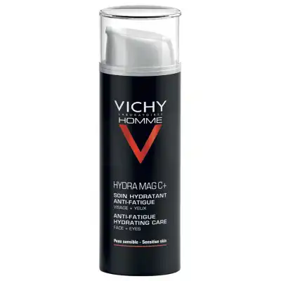 Vichy Homme Hydra Mag C Plus Gel Crème Soin Hydratant Fl Pompe/50ml+gd à PODENSAC