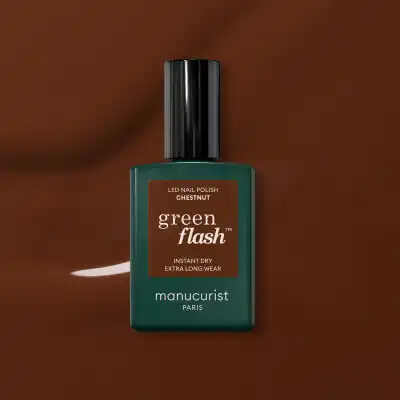 Manucurist Green Flash Vernis à Ongles Chestnut 15ml à JACOU