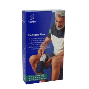 Thuasne Pedipro Plus Talonnette Blanc Taille 2 40/46
