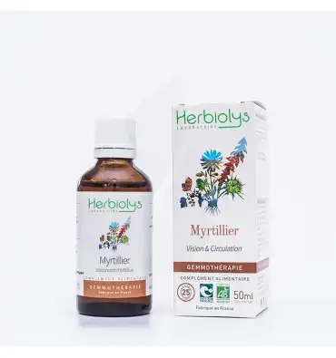 Herbiolys Gemmo - Myrtillier 50ml Bio à Roquemaure