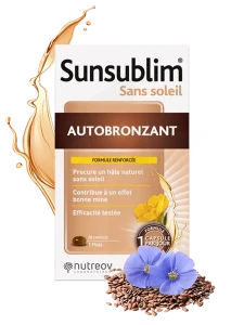 Nutreov Sunsublim Caps Autobronzant Ultra B/28