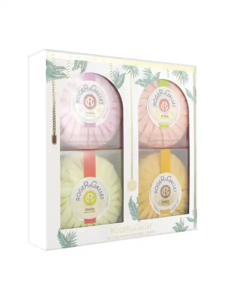 Roger & Gallet Coffret 4 Savons Parfumés De 100g