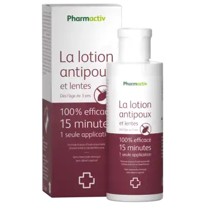 Pharmactiv Lotion antipoux Fl/80ml