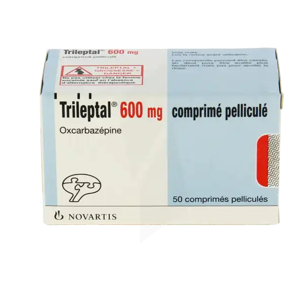 Trileptal 600 Mg, Comprimé Pelliculé