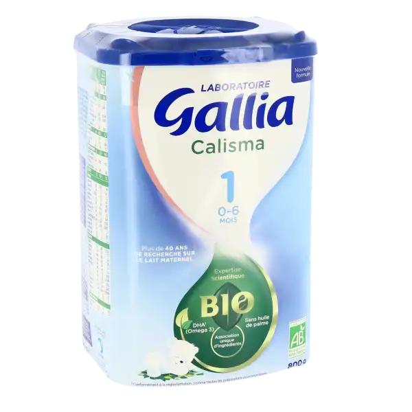 Gallia Calisma Bio 1er âge Lait en poudre Boîte de 800 g