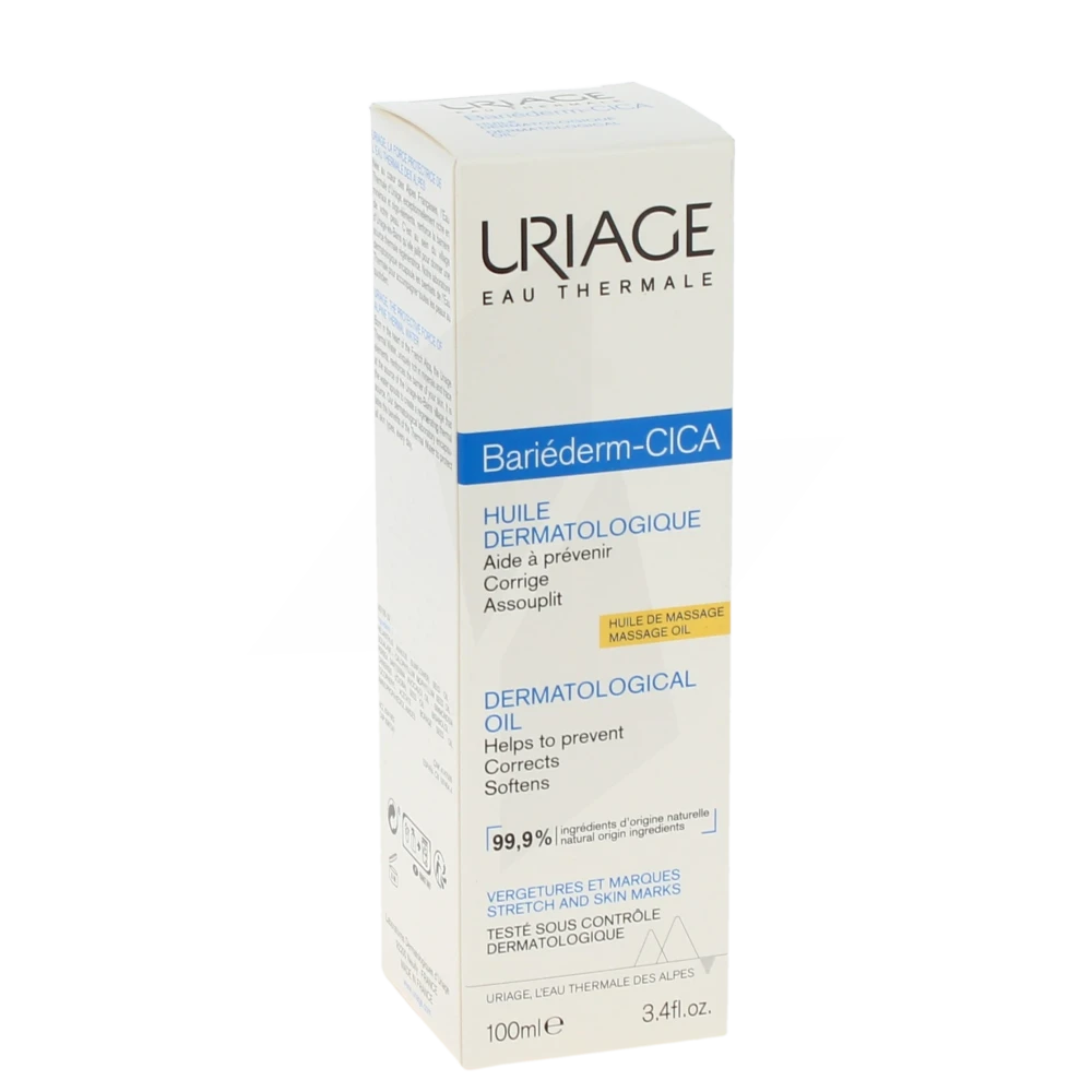 Uriage Bariéderm-cica Huile Dermatologique Fl Pompe/100ml