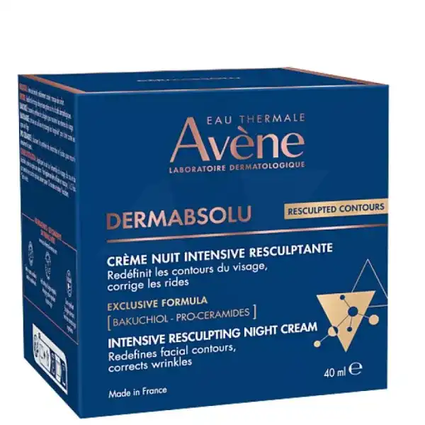 Avène Eau Thermale Dermabsolu Crème Nuit Intensive Resculptante Pot Airless/40ml