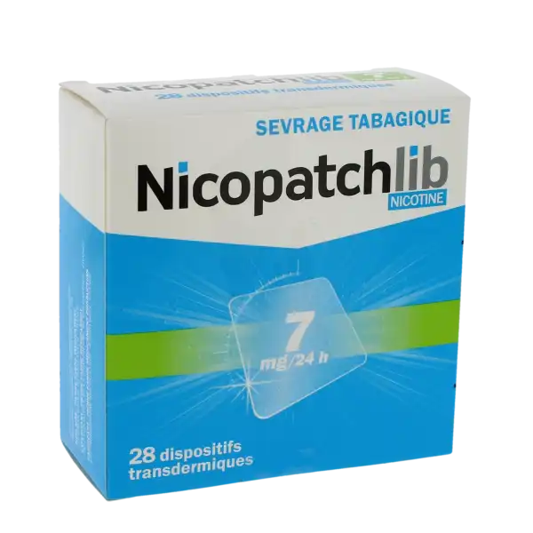 Nicopatchlib 7 Mg/24 Heures, Dispositif Transdermique