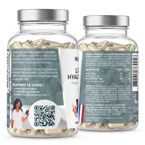 Nutri&co Acide Hyaluronique Gélules B/60