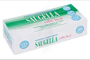 Saugella Cotton Touch Tampon Périodique Super B/16 à LA VALETTE DU VAR