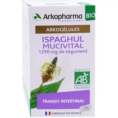 Arkogélules Ispaghul Mucivital Bio Gélules Fl/150 à ANDERNOS-LES-BAINS