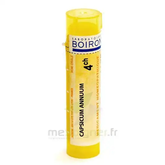 Boiron Capsicum Annuum 4ch Granules Tube De 4g