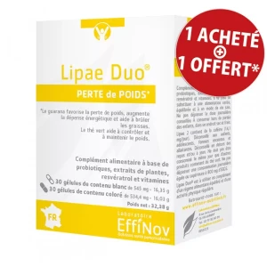 Effinov Nutrition Lipae Duo Gélules B/30+30