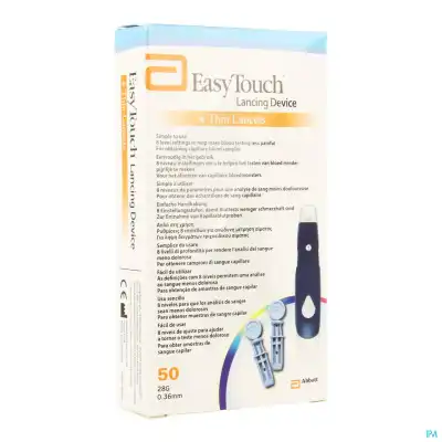 Easy Touch Set Autopiqueur + Lancettes Code à VINCENNES