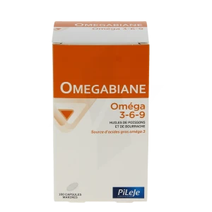 Pileje Omegabiane Oméga 3-6-9 100 Capsules