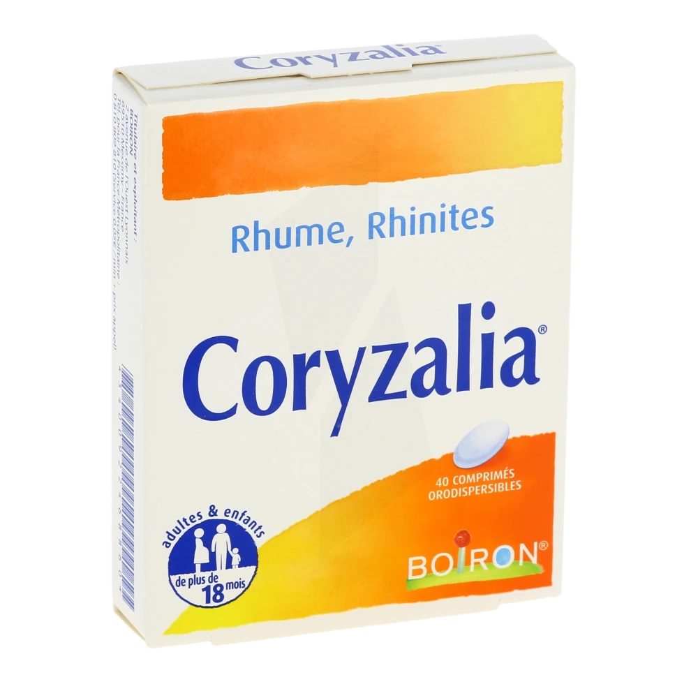 Boiron Coryzalia Comprimés Orodispersibles Plq/40