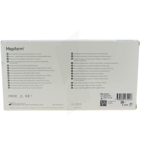 Mepiform Pans Siliconé Cicatrice 10cmx18cm B/5
