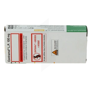 Contramal Lp 100 Mg, Comprimé à Libération Prolongée