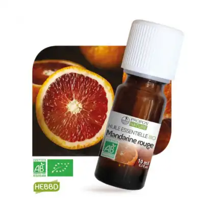 Propos'nature Huile Essentielle Mandarine Rouge Bio 10ml à LES ANDELYS