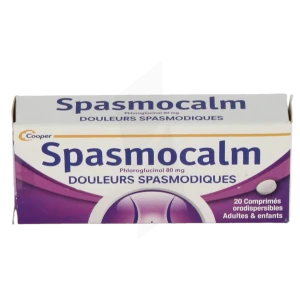 Spasmocalm 80 Mg, Comprimé Orodispersible