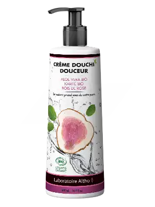 Laboratoire Altho Crème Douche Douceur Bio Sans Sulfates 500ml