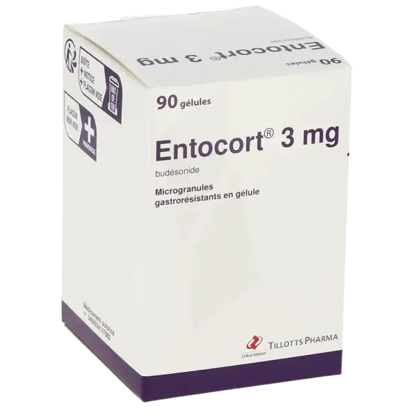 Entocort 3 Mg, Microgranules Gastro-résistants En Gélule