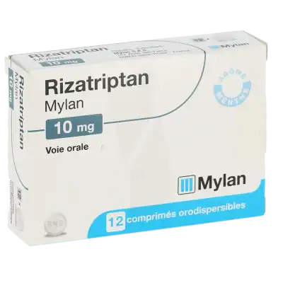 Rizatriptan Viatris 10 Mg, Comprimé Orodispersible à CHAMPAGNOLE