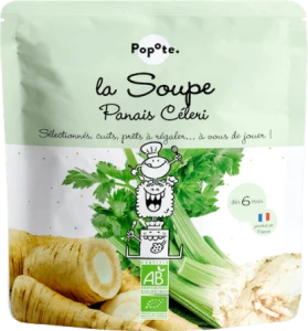 Popote Soupe Panais & Céleri Bio 190g