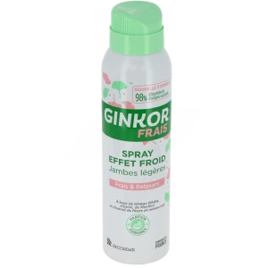 Ginkor Frais Spray Effet Froid Jambes Légères Fl/125ml