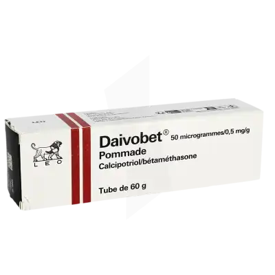 Daivobet 50 Microgrammes/0,5 Mg/g, Pommade à PEYNIER