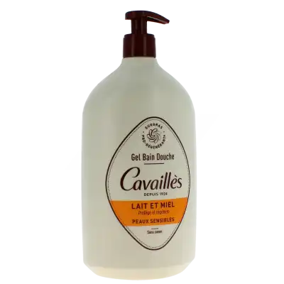 Roge Cavailles Gel Bain Douche Lait Et Miel Flacon Pompe De 1 L à ROMORANTIN-LANTHENAY