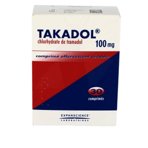 Takadol 100 Mg, Comprimé Effervescent Sécable