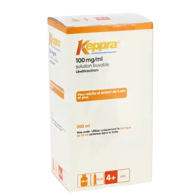 Keppra 100 Mg/ml, Solution Buvable à SAINT-PRIEST