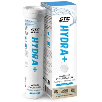 Stc Nutrition Hydra+ Pastilles Effervescentes Neutre T/20 à CLERMONT-FERRAND