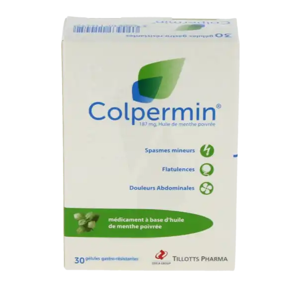 Colpermin 187 Mg, Gélule Gastro-résistante