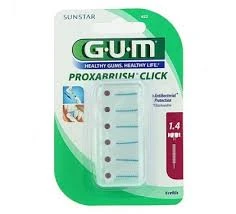 Gum Proxabrush Click, 1,3 Mm, Rose , Blister 6