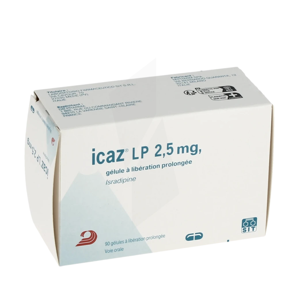Icaz Lp 2,5 Mg, Gélule à Libération Prolongée