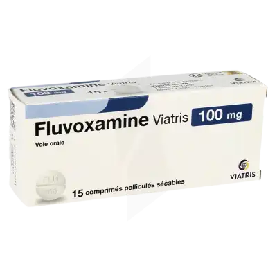 Fluvoxamine Viatris 100 Mg, Comprimé Pelliculé Sécable à CUISERY
