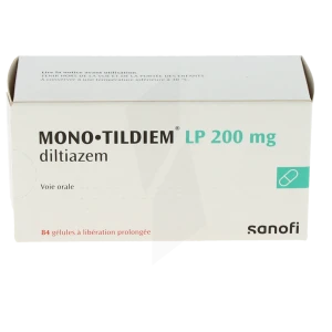 Mono Tildiem Lp 200 Mg, Gélule à Libération Prolongée