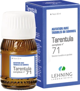 Lehning Complexe Tarentula N° 71 Solution Buvable Fl/30ml