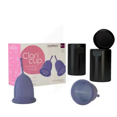 Coupe Menstruelle Claricup™ Taille 1 Duopack à Talence
