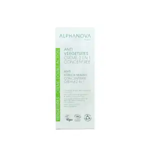 Alphanova Santé Bio Anti-vergetures Crème 2 En 1 Concentrée T/150ml à Fuveau