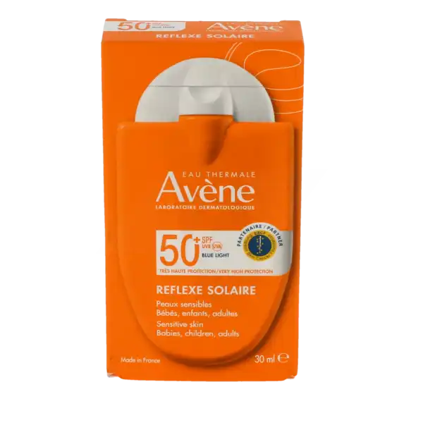 Avène Solaire Réflexe Spf50+ Fluide Famille Toucher Sec Fl/30ml