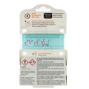 Parakito Junior 1 Bracelet Rechargeable Anti-moustique Licornes Boîte De 2