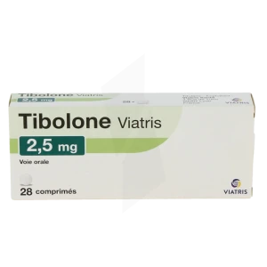 Tibolone Viatris 2,5 Mg, Comprimé