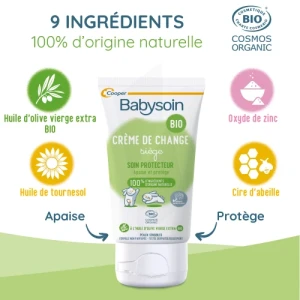 Babysoin Crème De Change Organic T/75g